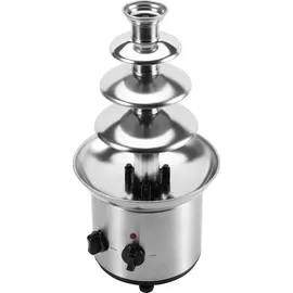 Steinborg SB-6030 Schokoladenbrunnen 170W, 4-Etagen-System, höhenverstellbare Standfüße, Edelstahl