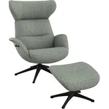 flexlux Relaxsessel FLEXLUX Polyester 90 x 107 x 89 cm Blau mit Kopfteil