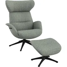 flexlux Relaxsessel FLEXLUX Polyester 90 x 107 x 89 cm Blau mit Kopfteil