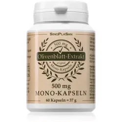 SinoPlaSan Olivenblattextrakt 500 mg MONO Kapseln mit Pflanzenextrakten 60 KAP