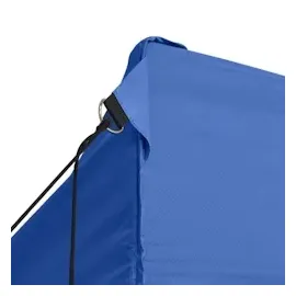 vidaXL Faltzelt 3 x 4,5 m inkl. Seitenteile blau