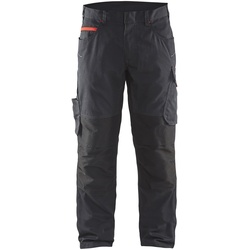 Blakläder® Service Arbeitshose mit Stretch 1495 1330 - schwarz/rot - 44