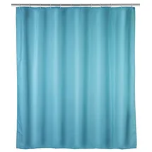 Wenko Duschvorhang Uni Light Blue 180 x 200 cm blau