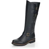 REMONTE Damen R6590 Kniehohe Stiefel schwarz / 01, 39