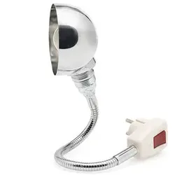 Steckerleuchte Stiletto silber, Designer Stiletto