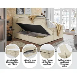 ed exciting design 180 x 200 cm Beige