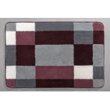 KLEINE WOLKE Badteppich EDGE Lila 70 x 120 cm