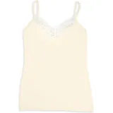 Engel Women's Top mit Spitze Weiß L