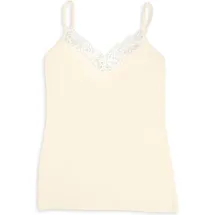 Engel Women's Top mit Spitze Weiß L