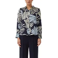 s.Oliver Langarmbluse blau 46