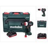 METABO Metabo, Bohrmaschine + Akkuschrauber, BS 18 LT BL Q Akku Bohrschrauber 18 V 75 Nm Brushless + 1x Akku 4,0 Ah + metaBOX - ohne Ladeg (Akkubetrieb)
