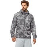 Jack Wolfskin Prelight Wind Jacket Men M grau GRID CAMO slate