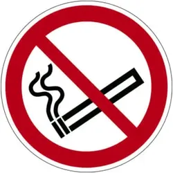 Durable Sicherheitskennzeichen ''Rauchen verboten''