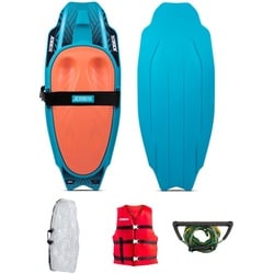 JOBE SLASH Kneeboard 2023 teal + Weste + Seil