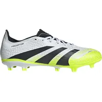 adidas Predator League FG/MG Herren Cloud White/Core Black/Lucid Lemon 48