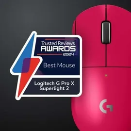 Logitech G PRO X SUPERLIGHT 2 LIGHTSPEED Kabellose Gaming-Maus, West Europa Verpackung, Lightweight, 60g, 8K-Abrufrate, 44K DPI, 5 programmierbare Tasten, USB-C, PC - - Gaming