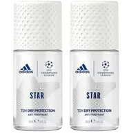 UEFA STAR Edition Anti-Transpirant Roll On, 50ml (Packung mit 2)