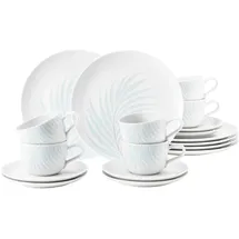 SELTMANN WEIDEN Liberty Kaffeeservice 18-tlg. mediterranean blau/weiß