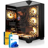 SYSTEMTREFF High-End Gamer PC-System - Intel Core i9 14900 - Nvidia GeForce RTX 4090 24GB - 32GB DDR5 - 2TB M.2 SSD (NVMe) WD Blue SN580 + 2TB SSD