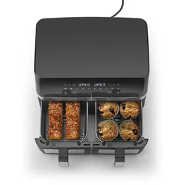 CASO Design AirFry Duo Chef schwarz