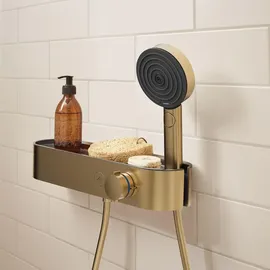Hansgrohe ShowerTablet Select Duschthermostat 400 Aufputz für 1 Verbraucher Bronze 24360140