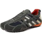 GEOX Snake U4207L dark grey/off white 43