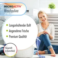 Microactiv® 1x 10 kg Waschpulver Vollwaschmittel