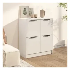 vidaXL Sideboard Weiß 60x30x70 cm Holzwerkstoff