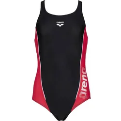 ARENA arena Mädchen Sport Badeanzug Thrice, BLACK-ANGURIA-WHITE, 164