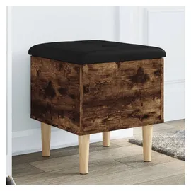 vidaXL Sitzbank mit Stauraum Räuchereiche 42 x 42 x 46 cm