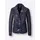 MAINPOL Lederblazer MAINPOL "Lammnappa-Lederblazer", Damen, Gr. 40, marine, 100% Lammnappaleder, Blazer