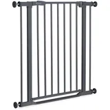 hauck Treppenschutzgitter Clear Step 2 75-80 cm Dunkelgrau