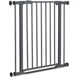 hauck Treppenschutzgitter Clear Step 2 75-80 cm Dunkelgrau