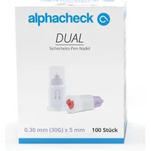 Berger Med Gmbh Sicherheits-Pen-Nadeln 30 G x 8 mm 100 St.