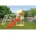 Akubi Spielturm Lotti Set C mit Rutsche rot 89350