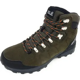 Jack Wolfskin Refugio Texapore Mid Herren khaki/phantom 45