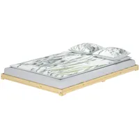 Erst-Holz Futonbett 140 x 200 cm Braun
