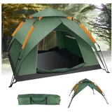 Puluomis Kuppelzelt Automatisches Campingzelt, Pop Up Zelt 210 x 180 x 105 cm, Personen: 3 (mit Tragtasche), UV Schutz grün
