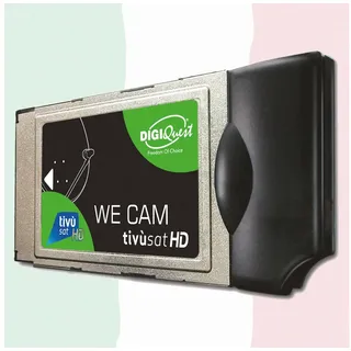 DIGIQuest ► WeCAM SmarCam von DIGIQuest CI+ für TiVuSat, WiFi TV Italia in HD/ 4K ✅