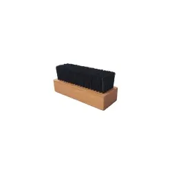 Waldkraft Sneakerbürste aus Buchenholz, geölt, 9,5 cm 10095 01 22 600 , Holzbürste mit schwarzen Naturborsten