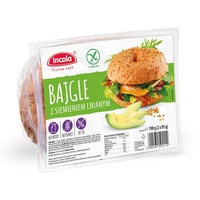 Incola Bagels mit Leinsamen glutenfrei 190 g