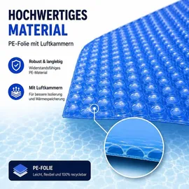 Estexo Solarfolie blau 1,60 x 2,60 m