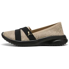 Puma Adelina 2 Topcat Damen Weite E Toasted Almond/Black 40,5