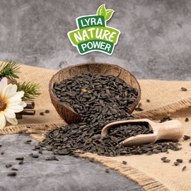 Lyra Pet Sonnenblumenkerne schwarz Top Qualität 25 kg