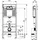 TECE WC-Set TECEbase 3in1 Bauhöhe 1120 mm