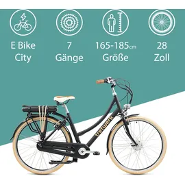 Tretwerk Aurora 28 Zoll RH 50 cm Damen schwarz