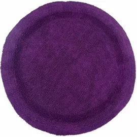 Homescapes Badematte Lila Ø 80 cm