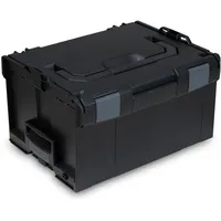 BS Systems Sortimentskasten Kunststoff 442 x 357 x 253 mm Schwarz/Transparent