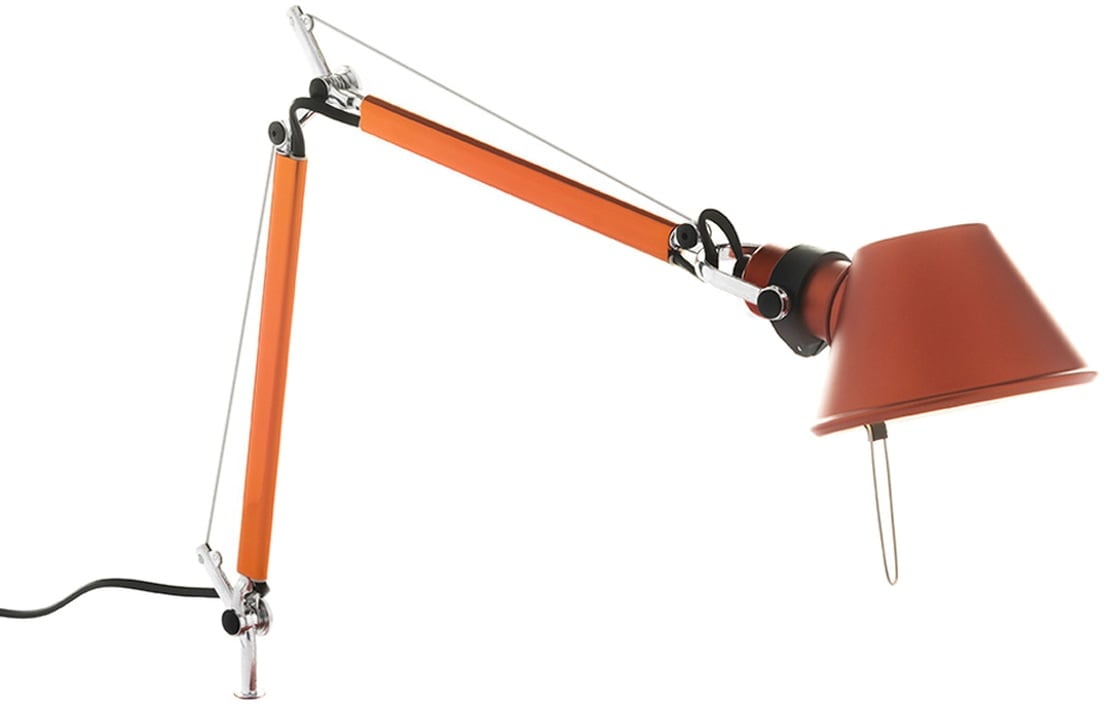 Artemide - Tolomeo Micro Parete Wandleuchte, Body, orange