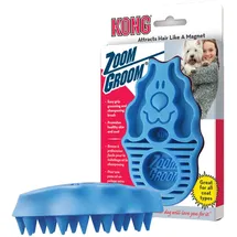 Kong ZoomGroom Hundebürste Blau
